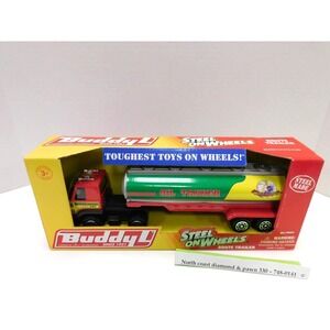 N.I.B 2003 Buddy L Steel Toy Truck Tanker Truck DW698